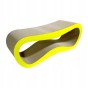 mega katzenkratzer , karton kratzer , gelber katzenkratzer , karton katzenkratzer , abmessungen des katzenkratzers 78 x 28 x 25 cm , premium gelber katzenkratzer , premium katzenkratzer
