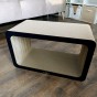 Drapak Prostokąt XXL 60x35x30 cm CZARNY Mruu&amp;Pruu, drapak prostokąt, drapak prosty, wydajny drapak, drapak dla kota, drapak