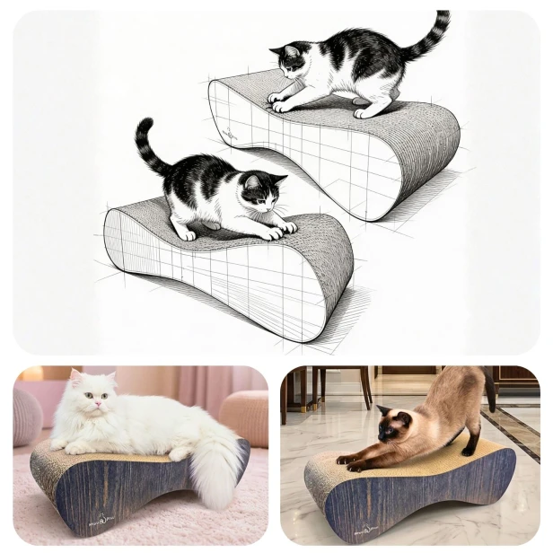 duży drapak dla kota, drapak tekturowy , drapak brązowy dla kota, drapak kartonowy dla kota , 70 x 23 x 24 cm , drapak dla kotka , koci drapak z tektury , brązowy drapak premium , brązowy drapak dla kota , mruupruu