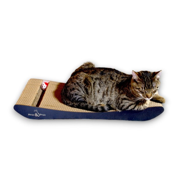 PREMIUM schwarzer Karton Katzenkratzer, hochwertiger Katzenkratzer, umweltfreundlicher Katzenkratzer, schwarzer Katzenkratzer, Kratzer