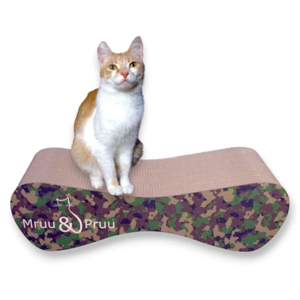 Großer Katzenkratzer , Kratzbaum aus Pappe , Kratzbaum aus Moro , Kratzbaum aus Pappe , 70 x 23 x 25 cm , Katzenkratzer , Kratzbaum aus Pappe , Premium-Katzenkratzer , Premium-Katzenkratzer aus Moro , Premium-Katzenkratzer , mruupruu