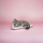 PREMIUM grauer Karton Katzenkratzer, hochwertiger Katzenkratzer, umweltfreundlicher Katzenkratzer, grauer Katzenkratzer, Kratzer