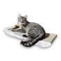PREMIUM grauer Karton Katzenkratzer, hochwertiger Katzenkratzer, umweltfreundlicher Katzenkratzer, grauer Katzenkratzer, Kratzer