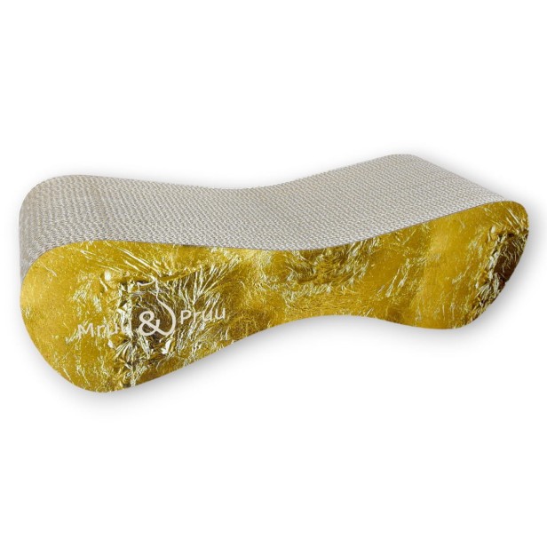 großer Katzenkratzer , Katzenkratzer aus Pappe , goldener Katzenkratzer , Katzenkratzer aus Pappe , Maße des Katzenkratzers 70 x 23 x 25 cm , Katzenkratzer , Katzenkratzer aus Pappe , goldener Katzenkratzer premium , goldener Katzenkratzer , mruupruu