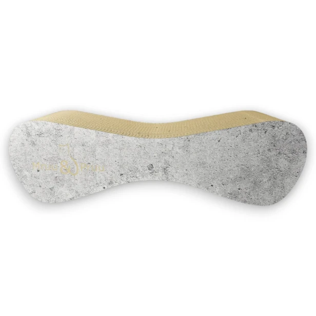Großer Katzenkratzer , Katzenkratzer aus Pappe , Grauer Katzenkratzer , Katzenkratzer aus Pappe , Maße des Katzenkratzers 70 x 23 x 25 cm , Katzenkratzer , Katzenkratzer aus Pappe , Grauer Premium-Katzenkratzer , Grauer Katzenkratzer , Mruupruu
