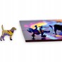 Raubtier-Wolf-Puzzle, Raubtier-Wolf, Wolf, farbiger Wolf, Wolf auf farbigem Hintergrund, 25x25cm , quadratisches Puzzle, unregelmäßige Formen, Holzpuzzle, 150 Teile, mruu&amp;pruu Puzzle, mruupruu, mruupruu-Puzzle