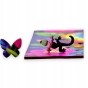 Schlangenpuzzle, Schlange, bunte Schlange, Schlange auf buntem Hintergrund, 25x25cm , quadratisches Puzzle, unregelmäßige Formen, Holzpuzzle, 150 Teile, Puzzle, mruupruu, mruupruu-Puzzle