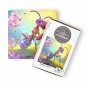 Puzzle mit Ameise, Ameise, niedliche Ameise, Ameise auf farbigem Hintergrund, 25x25cm , quadratisches Puzzle, unregelmäßige Formen, Holzpuzzle, 150 Teile