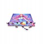 Puzzle Frau Oktopus , Krake , Unterwasserlandschaft , 25x25cm , quadratisches Puzzle, unregelmäßige Formen, Holzpuzzle, 150 Teile