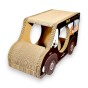 Kratzwagen Schwarz Taxi Karton 60x36x29 cm , Karton Kratzer , Mruupruu , Katzenkratzer