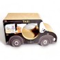 Kratzwagen Schwarz Taxi Karton 60x36x29 cm , Karton Kratzer , Mruupruu , Katzenkratzer