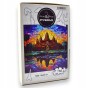 angkor wat puzzle 150 teile, holzpuzzle, mruupruu puzzle, angkor wat, angkor wat farbiges puzzle, glasfenster