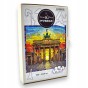 brandenburgisches tor puzzle 150 teile, holzpuzzle, mruupruu puzzle, brandenburgisches tor, buntes brandenburgisches tor puzzle, glasfenster