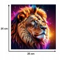Löwenpuzzle 150 Elemente, Holzpuzzle, mruu&amp;pruu-Puzzle